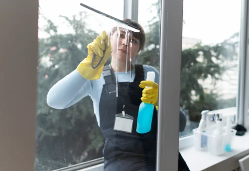 Nettoyage de vitres intérieures et extérieures à Vaucelles